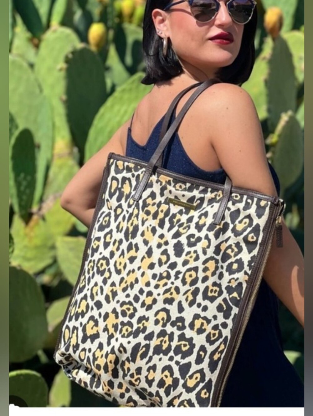 Stella McCartney Leopard Print Collaboration With Kenya Bag